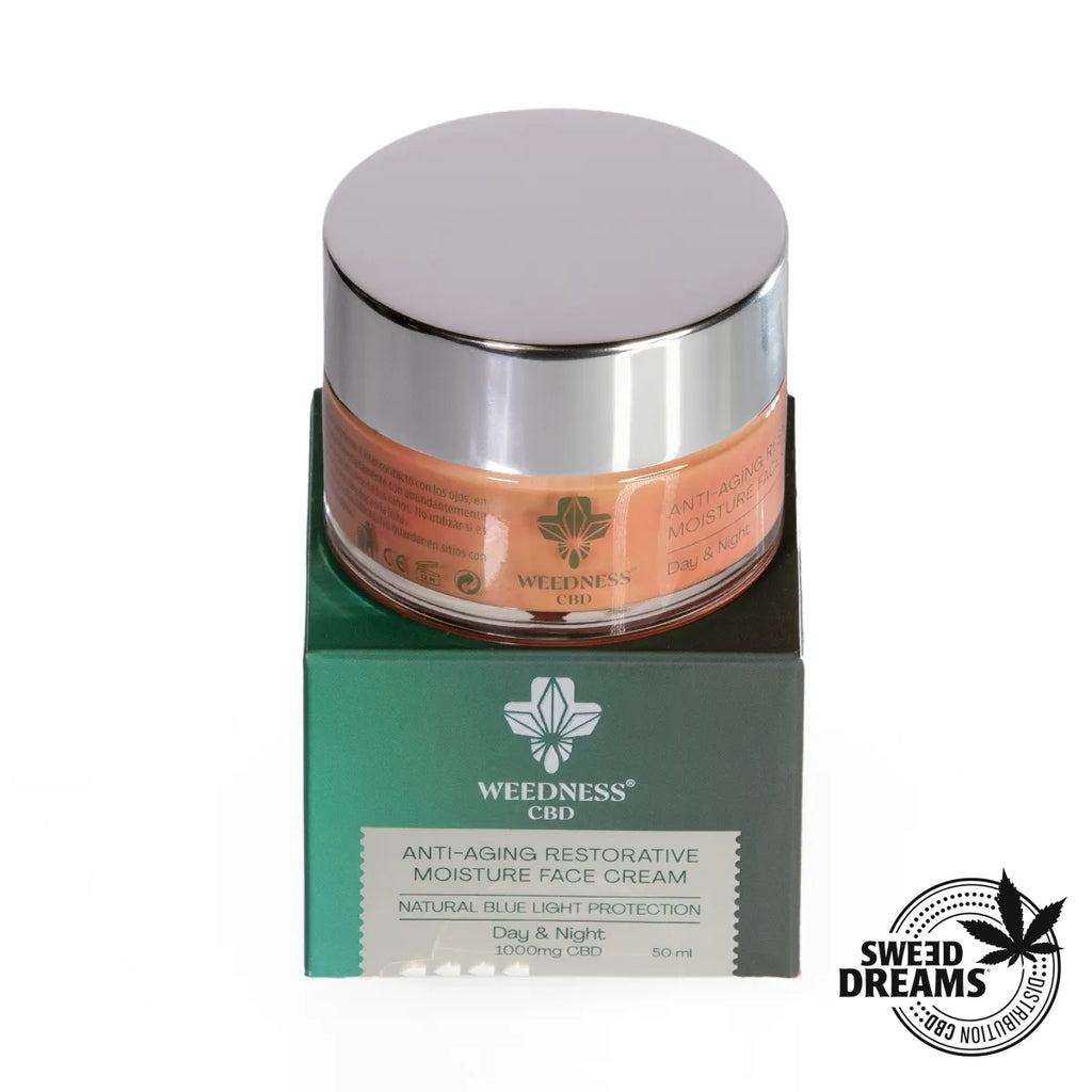 Crema Facial Antiedad 24hs 1000mg CBD