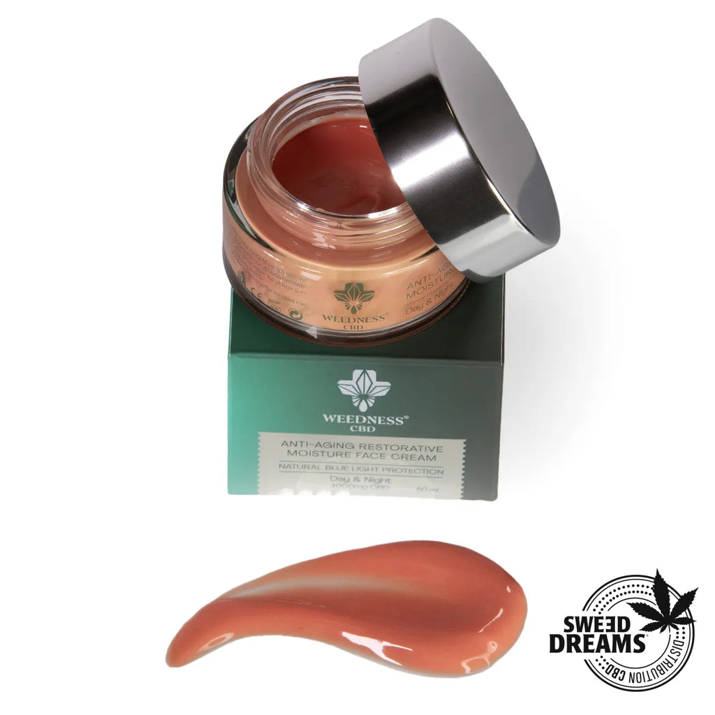Crema Facial Antiedad 24hs 1000mg CBD