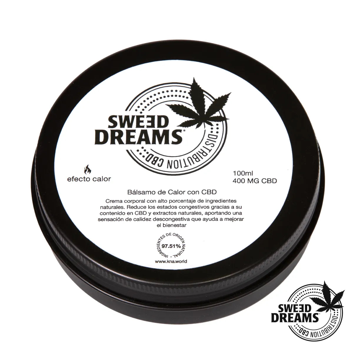 Crema Efecto Calor - 400mg CBD /100ml