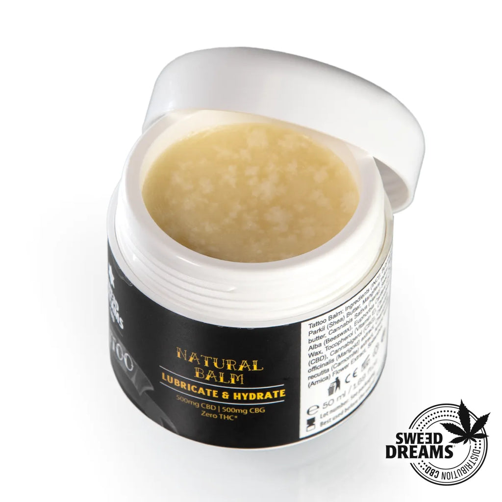 Bálsamo Tattoo 500mg CBD y 500mg CBG 50ml