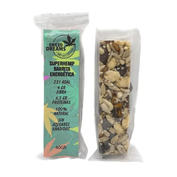 barritas 40gr 2 x 1 en Barrita Energetica De Cannabis
