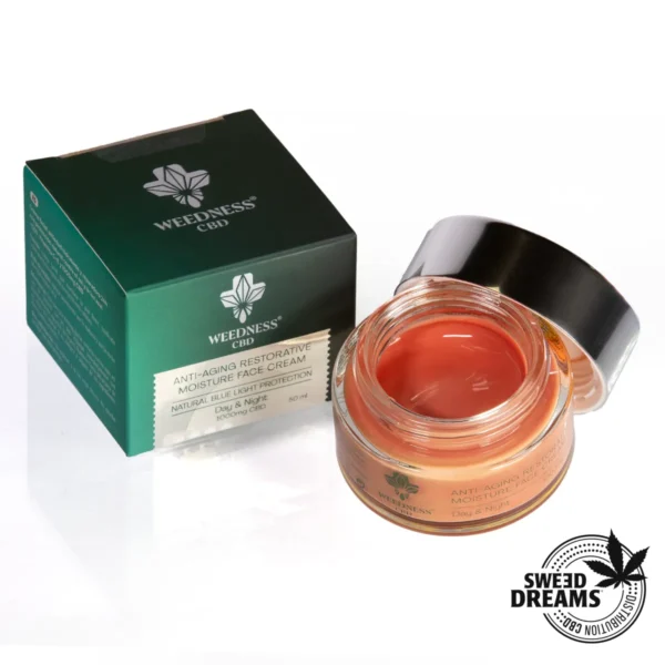Crema Facial Antiedad 24hs 1000mg CBD - Imagen 2