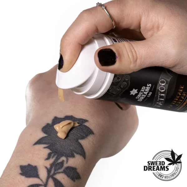 Crema Reparadora Tattoo 1000mg CBD 100ml - Imagen 2