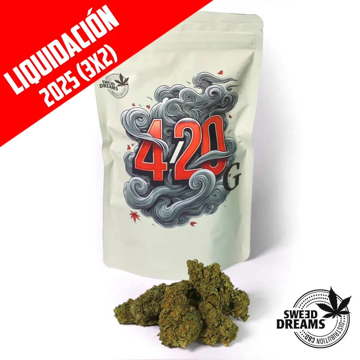 420 hareley queen portada Harley Queen 20gr - Green House CBD - OFERTA !! - Imagen 1