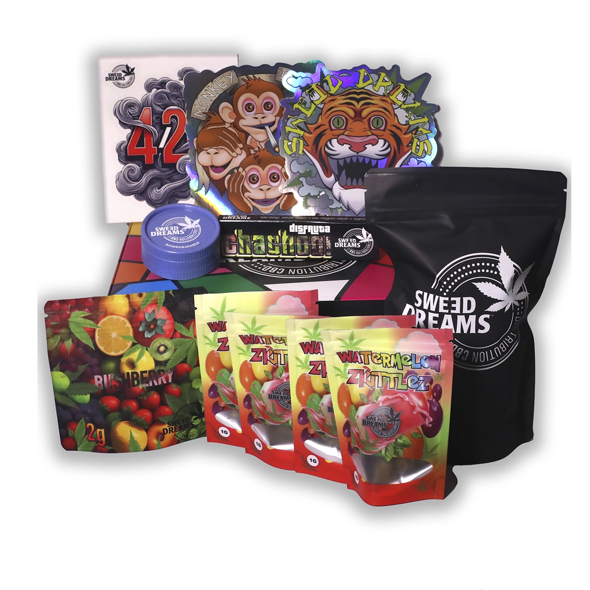 PACK FUM2 PACK FUM2 Mix-50 x Starter Pack - Sweed Dreams CBD