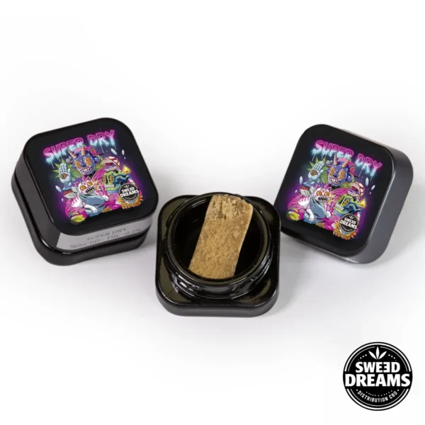 SUPER DRY DETALLE 1 Super Dry - Hash 50%CBD (2025/26)