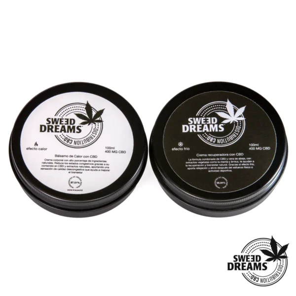 Pack Dúo Cremas CBD (Frío + Calor) 100ml - Imagen 3