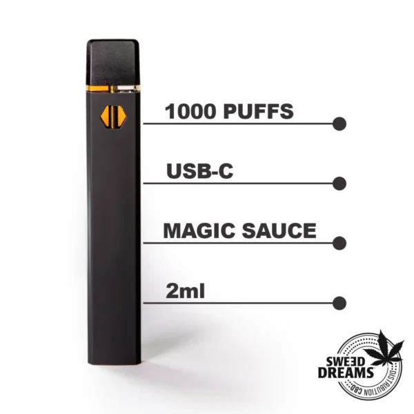 Vape Magic Farmers CBZ+ 2ml - DESECHABLE - Imagen 2